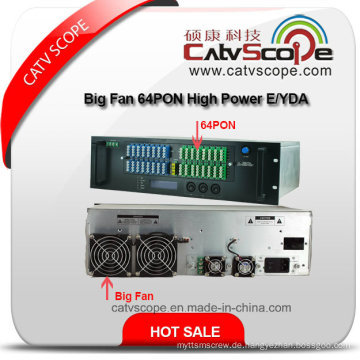 Hochleistungs-64pon Big Fan Hochleistungs 3u Multi-Ports Optischer Verstärker E / Ydfa